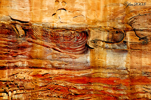 Rock colors of Petra