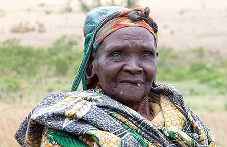 Kenya, Old lady, Native